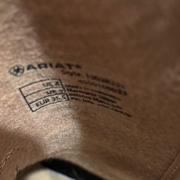 Ariat Youth Western Boots w Wiggle Room Soles - Picture 12 of 12